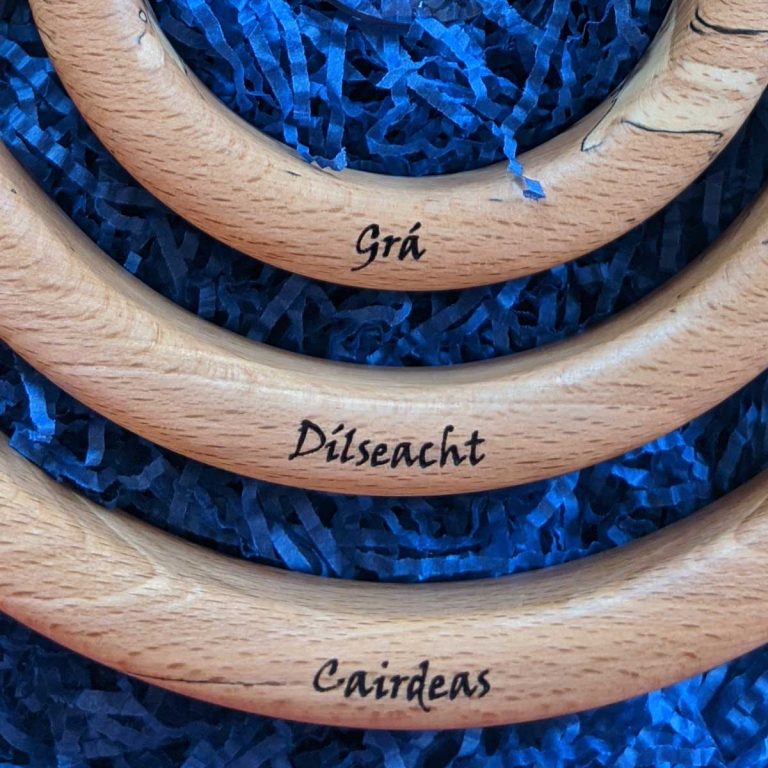 This Personalised Suncatcher is made from beech wood and asfour crystals