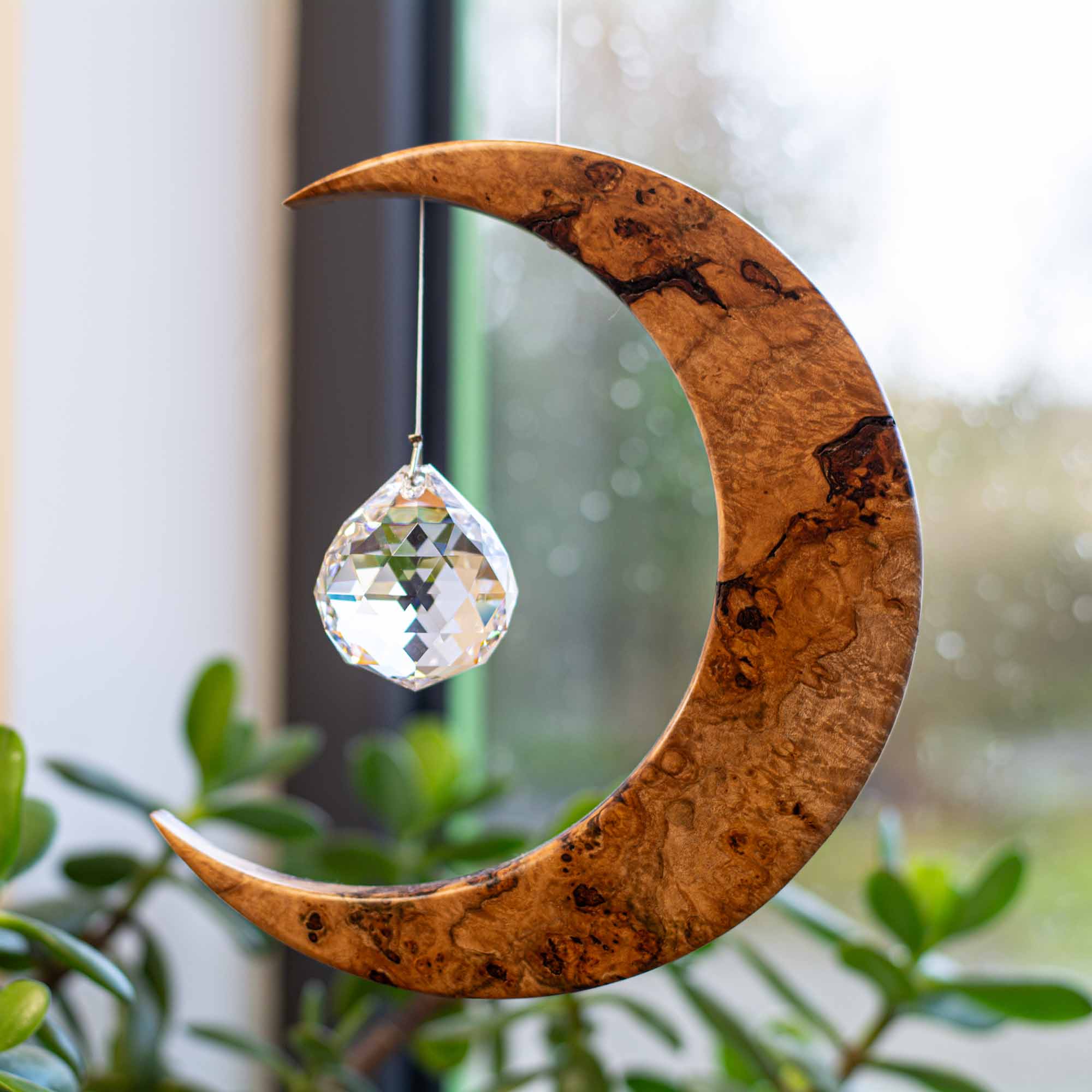 Limited Edition Field Maple Large Moon Suncatcher LLM2 - Image 4