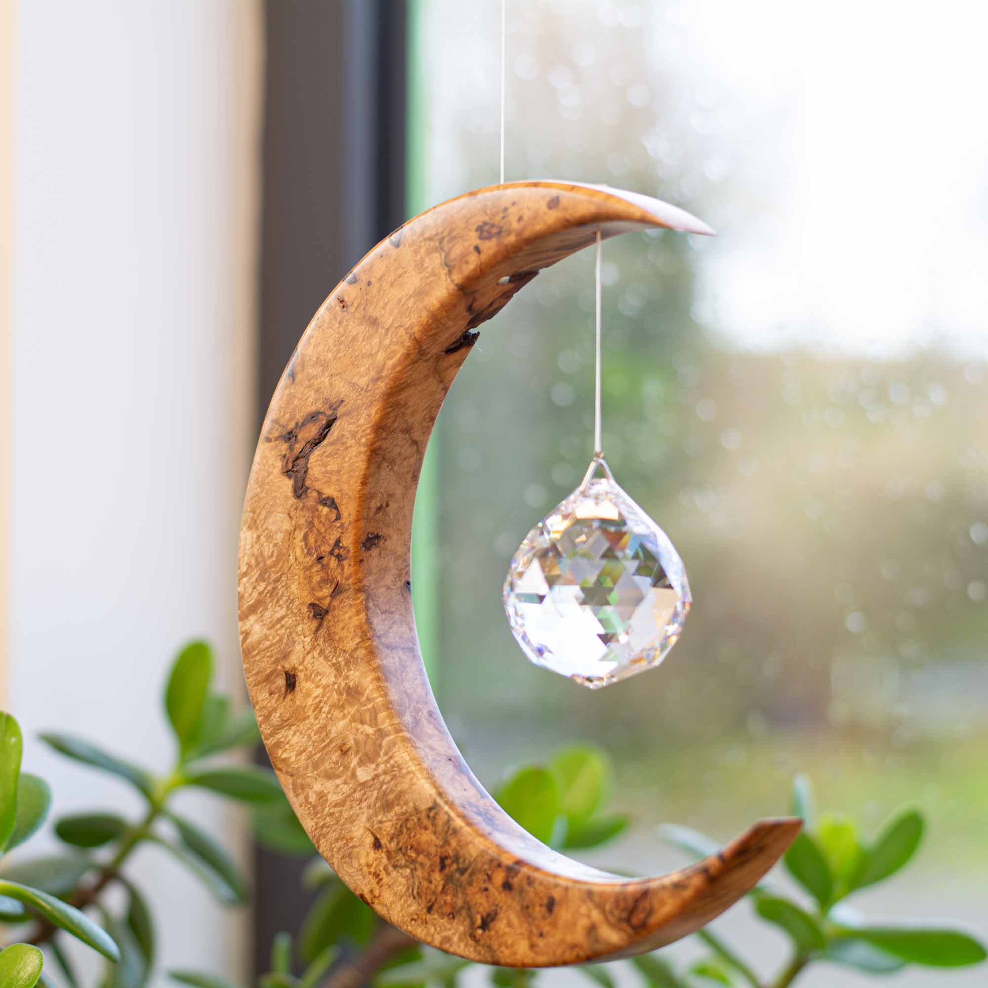 Limited Edition Field Maple Large Moon Suncatcher LLM3 - Image 6